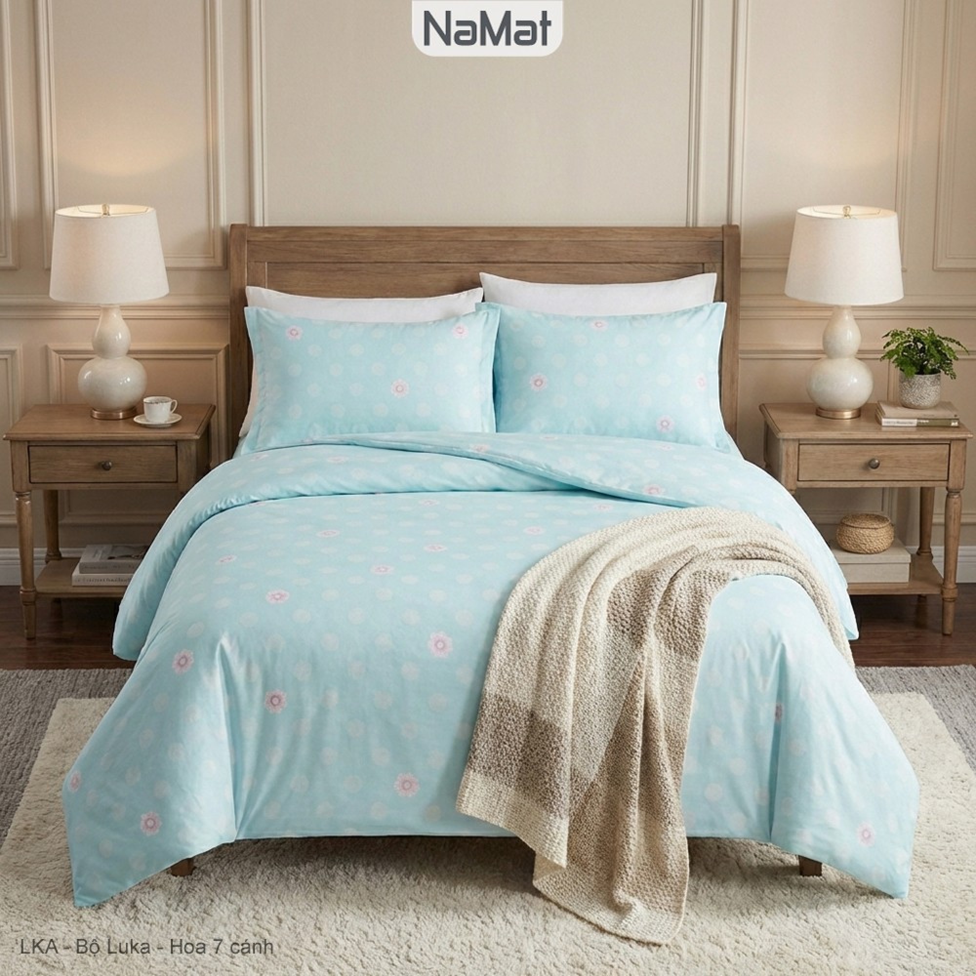 Luka - Chăn Chần 4 Mùa Đa Năng có khóa dồn ruột bông - LKA Luka - Chăn Chần 4 Mùa Đa Năng có khóa dồn ruột bông - LKA