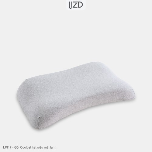 Gối Coolgel hạt siêu mát lạnh, memory foam cao cấp, giảm đau cổ vai gáy - LPI17