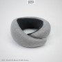 Gối kê đỡ cổ Memory Đà Điểu đa năng cao cấp, công thái học ôm cổ 30x27x15cm - LPI25