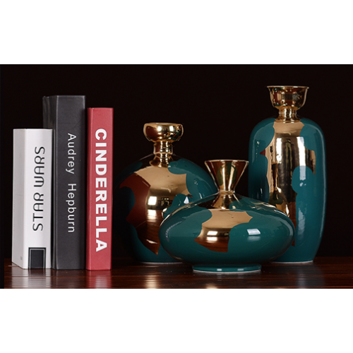 Lọ Hoa Xanh Vàng 1 Chiếc 18x19 VH44 Lọ Hoa Xanh Vàng 1 Chiếc 18x19 VH44