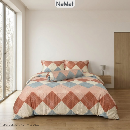 Modal - Bộ Chăn Ga Bọc Chần 4 Món Đa năng (4 mùa) - MDL