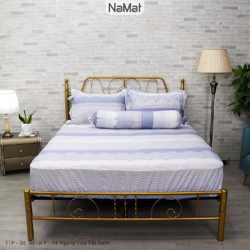 Tencel P - Bộ Chăn Ga Bọc Chần 4 Món Đa năng (4 mùa) - TTP