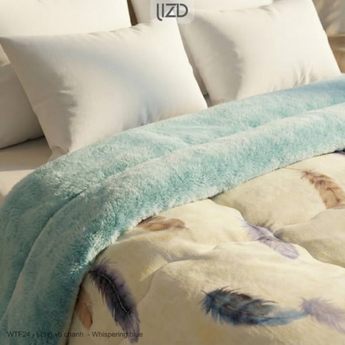 Chăn đông cao cấp, lông cừu họa tiết - WTF24 Chăn đông cao cấp, lông cừu họa tiết - WTF24